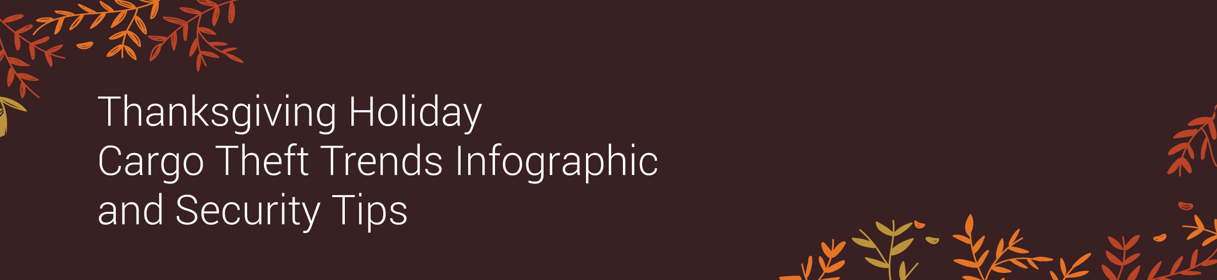 Thanksgiving Theft Trends